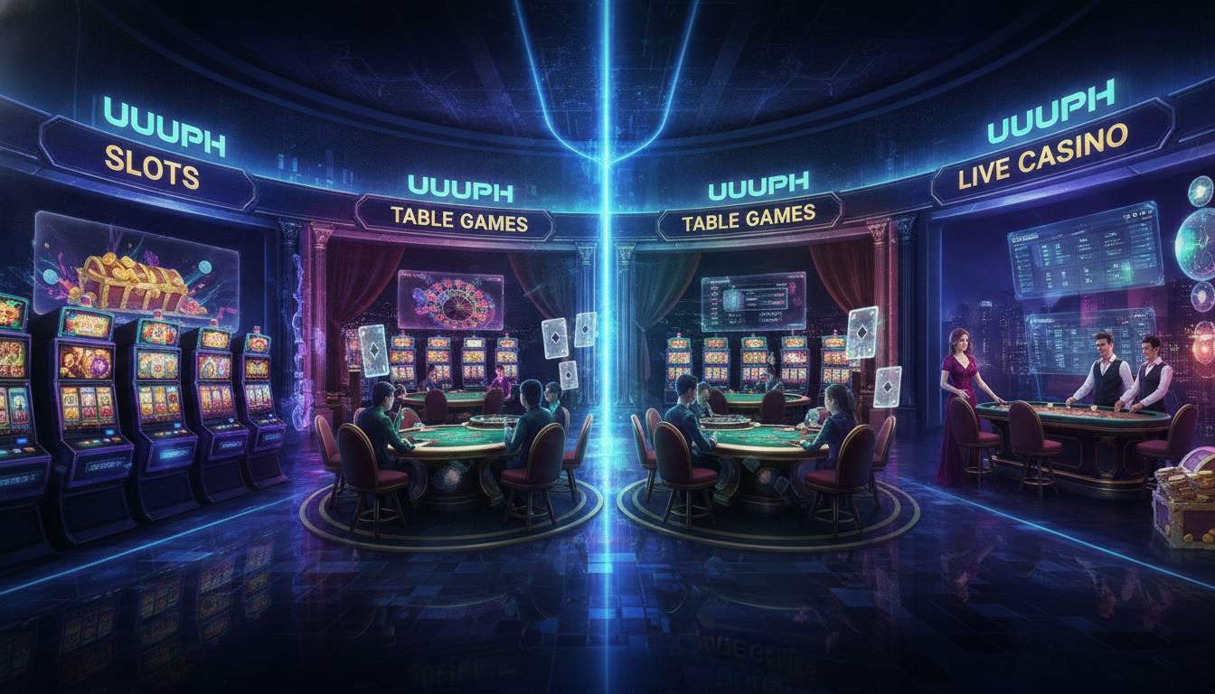 Diverse game categories at UUUUPH