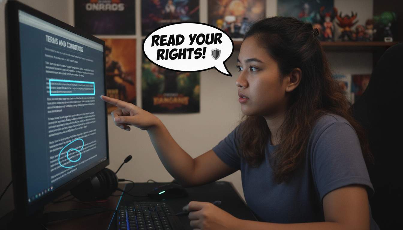 Know Your Rights Terms and conditions overview